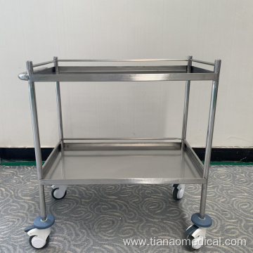 Hospital Stainless Steel Instrument Trolley